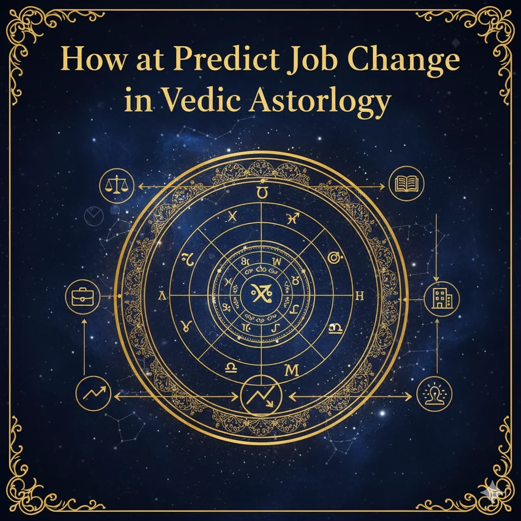 How to Predict Job Change in Vedic Astrology
